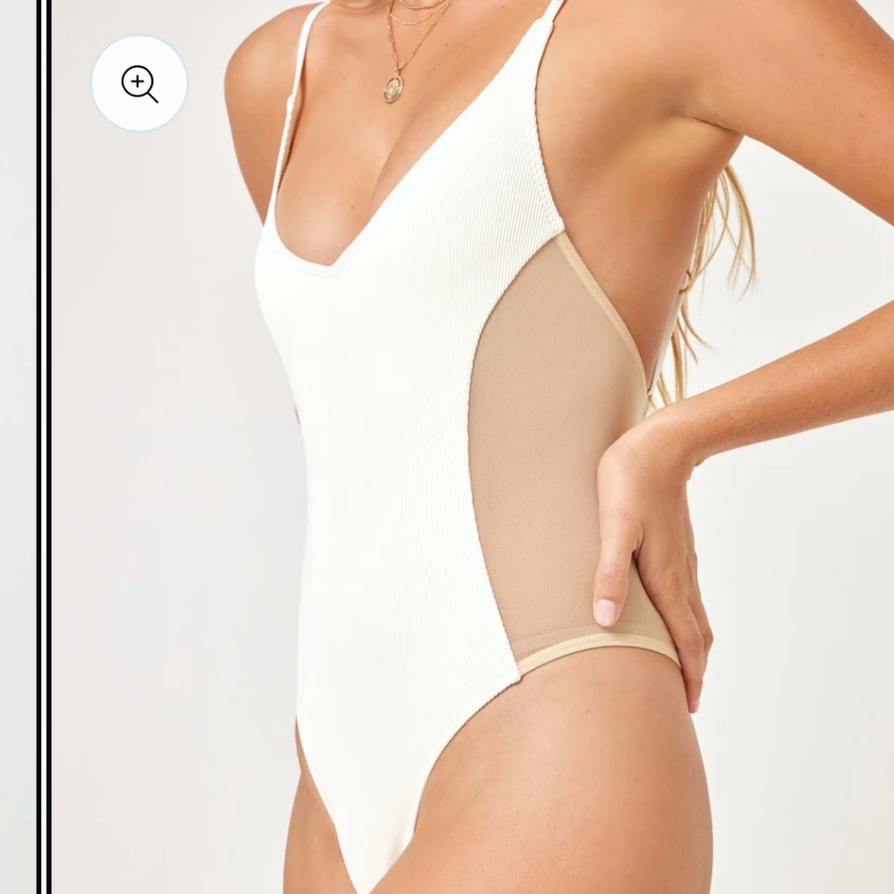 L*SPACE Ribbed Hollywood One-Piece Swimsuit - Picture 6 of 6